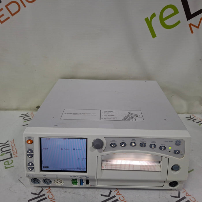 GE Healthcare GE Healthcare Corometrics 250cx Series Model 259cx-c Fetal Monitor Patient Monitors reLink Medical