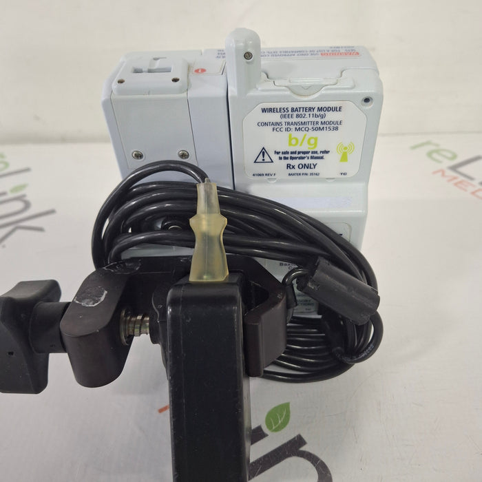 Baxter Baxter Sigma Spectrum 8.01.00 with B/G Battery Infusion Pump Infusion Pump reLink Medical
