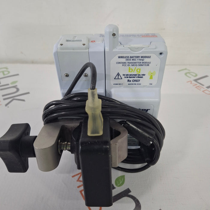 Baxter Baxter Sigma Spectrum 8.01.00 with B/G Battery Infusion Pump Infusion Pump reLink Medical