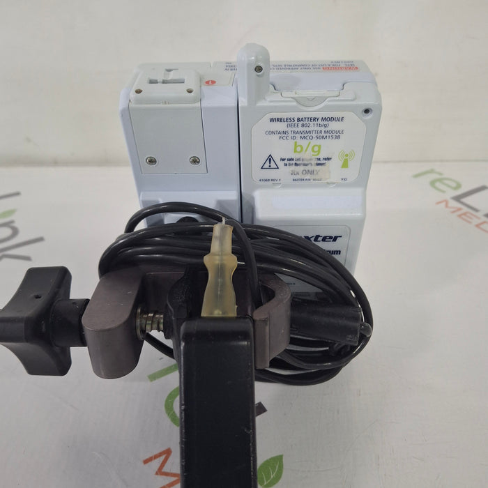 Baxter Baxter Sigma Spectrum 8.01.00 with B/G Battery Infusion Pump Infusion Pump reLink Medical