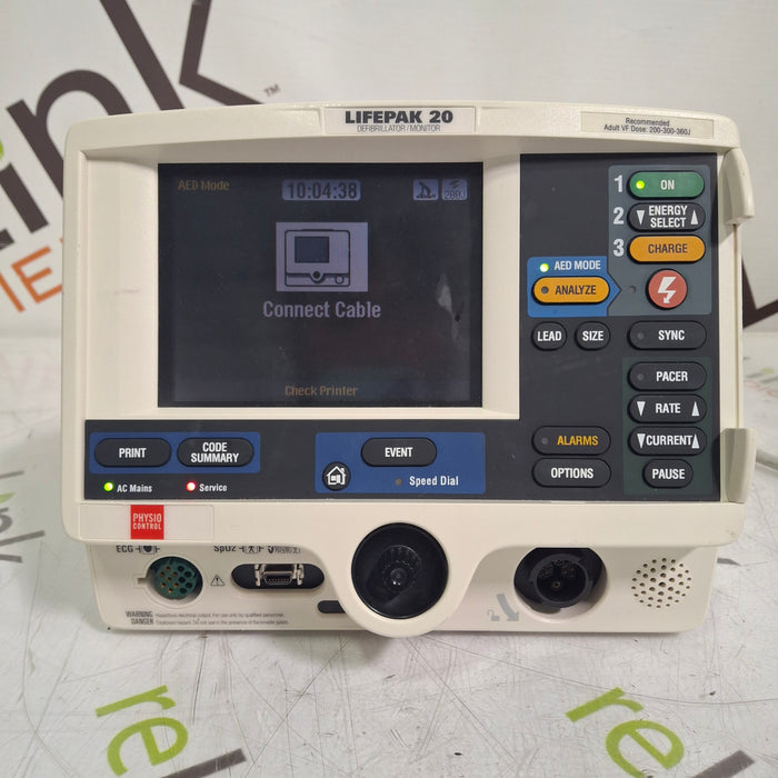 Physio-Control Physio-Control LifePak 20 Defib Defibrillators reLink Medical