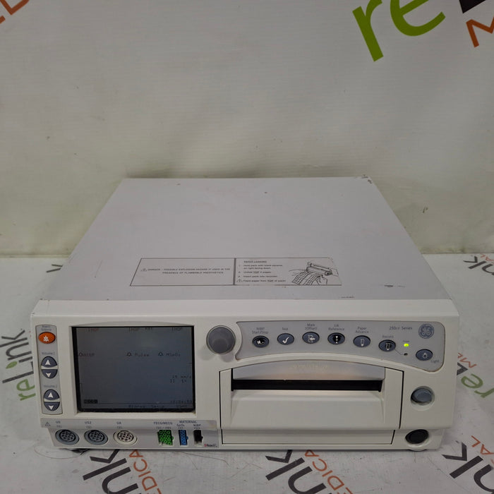 GE Healthcare GE Healthcare Corometrics 250cx Series Model 259cx-c Fetal Monitor Patient Monitors reLink Medical