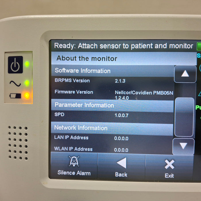 Covidien Covidien PM1000N Nellcor Bedside SPO2 Monitor Patient Monitors reLink Medical