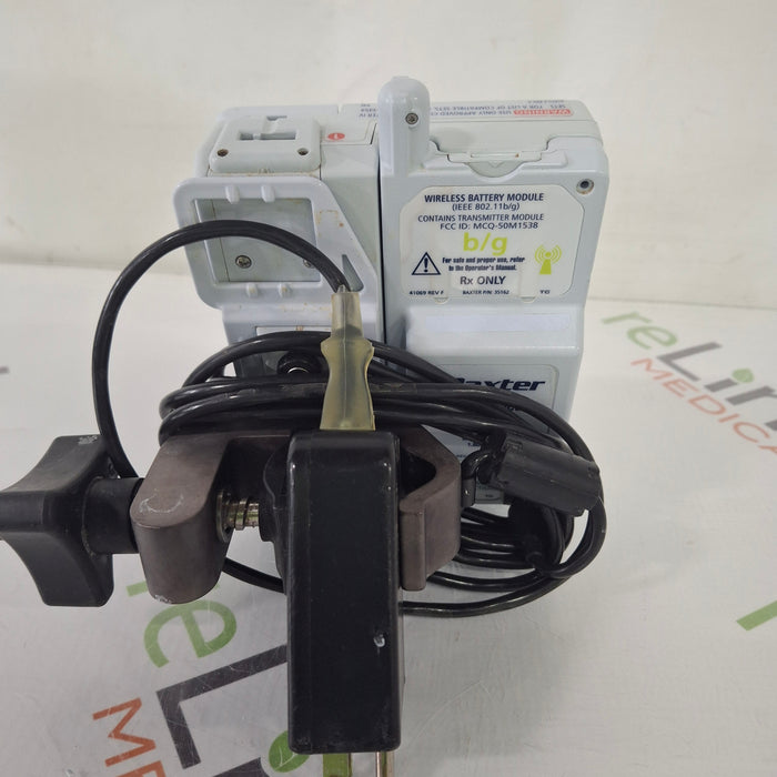 Baxter Baxter Sigma Spectrum 8.01.00 with B/G Battery Infusion Pump Infusion Pump reLink Medical