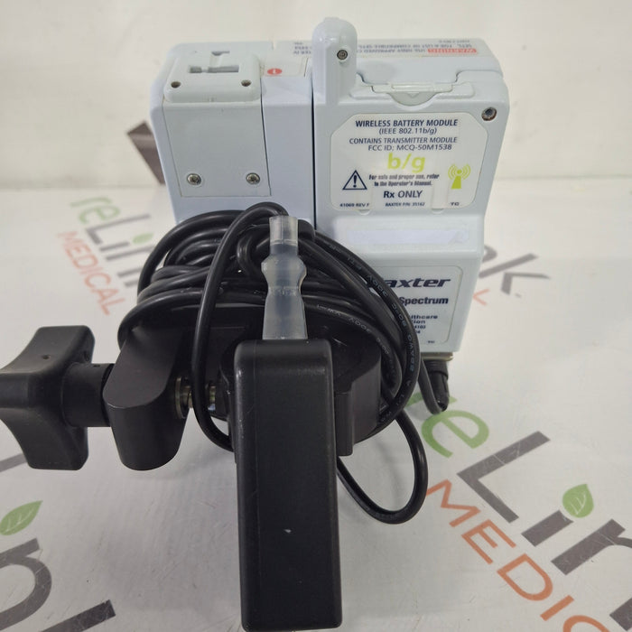 Baxter Baxter Sigma Spectrum 8.01.00 with B/G Battery Infusion Pump Infusion Pump reLink Medical