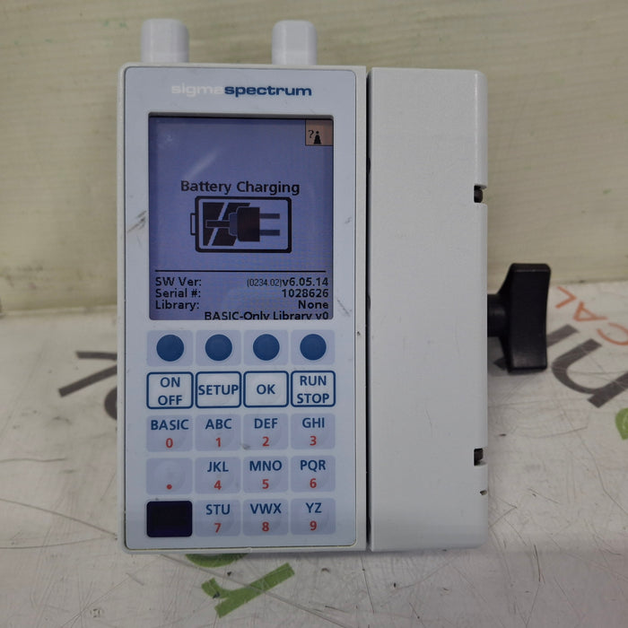 Baxter Baxter Sigma Spectrum 6.05.14 with A/B/G/N Battery Infusion Pump Infusion Pump reLink Medical