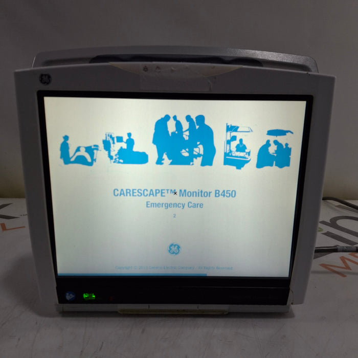 GE Healthcare GE Healthcare Carescape B450 Emergency Care Patient Monitor Patient Monitors reLink Medical