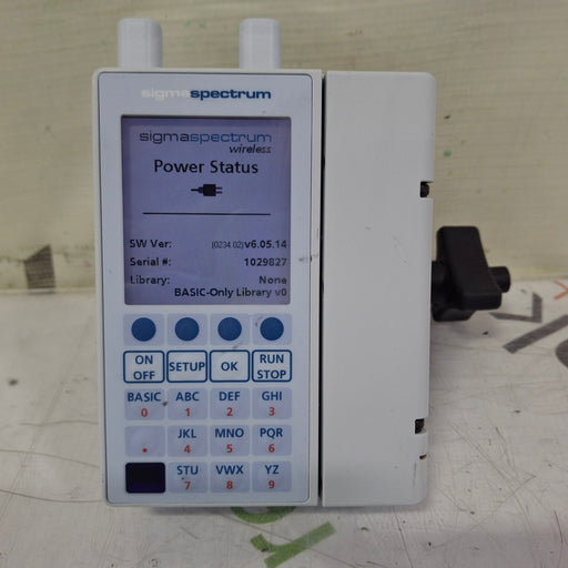 Baxter Baxter Sigma Spectrum 6.05.14 with A/B/G/N Battery Infusion Pump Infusion Pump reLink Medical