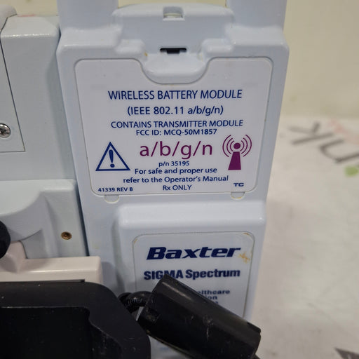Baxter Baxter Sigma Spectrum 6.05.14 with A/B/G/N Battery Infusion Pump Infusion Pump reLink Medical