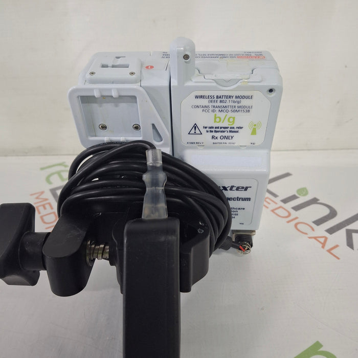 Baxter Baxter Sigma Spectrum 8.01.00 with B/G Battery Infusion Pump Infusion Pump reLink Medical