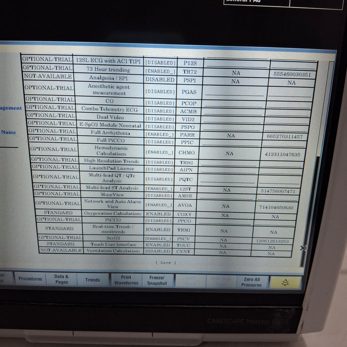GE Healthcare GE Healthcare Carescape B450 Post Anesthesia Care Patient Monitor Patient Monitors reLink Medical