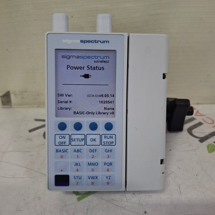 Baxter Baxter Sigma Spectrum 6.05.14 with A/B/G/N Battery Infusion Pump Infusion Pump reLink Medical