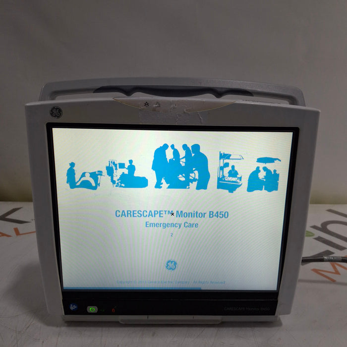 GE Healthcare GE Healthcare Carescape B450 Emergency Care Patient Monitor Patient Monitors reLink Medical