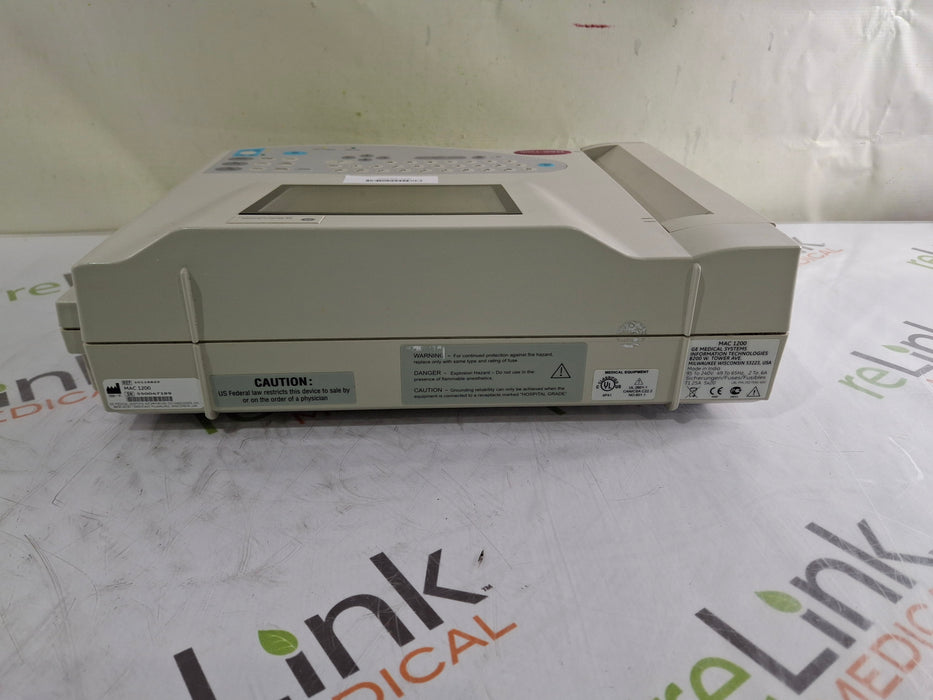 GE Healthcare GE Healthcare MAC 1200 ECG Cardiology reLink Medical
