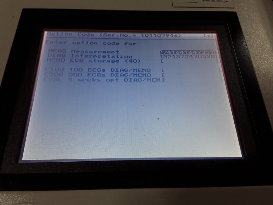 GE Healthcare GE Healthcare MAC 1200 ECG Cardiology reLink Medical