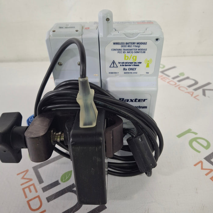 Baxter Baxter Sigma Spectrum 8.01.00 with B/G Battery Infusion Pump Infusion Pump reLink Medical