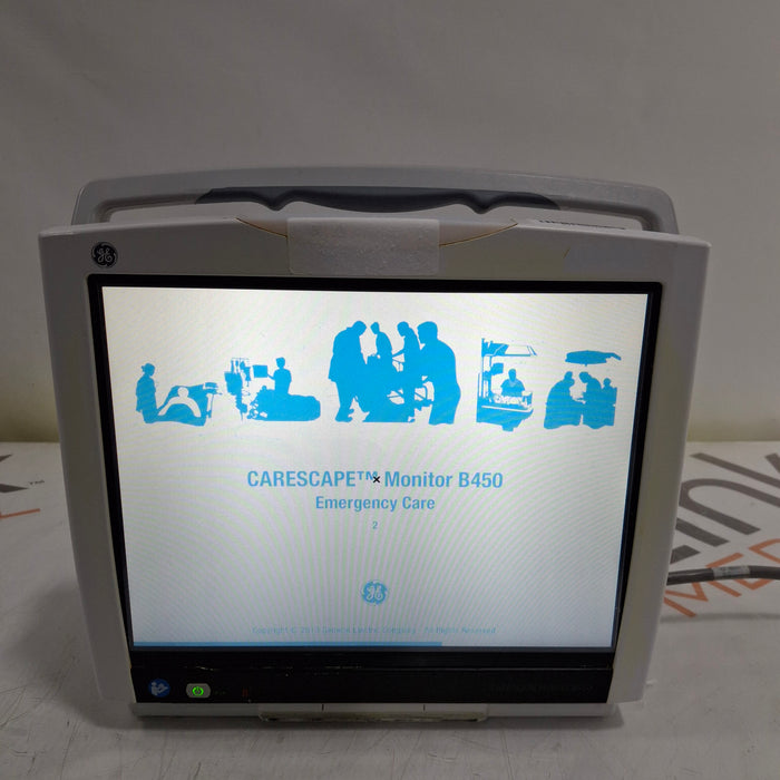 GE Healthcare GE Healthcare Carescape B450 Emergency Care Patient Monitor Patient Monitors reLink Medical