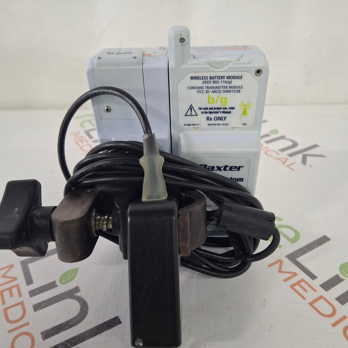Baxter Baxter Sigma Spectrum 8.01.00 with B/G Battery Infusion Pump Infusion Pump reLink Medical