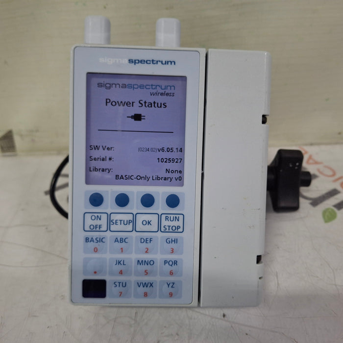 Baxter Baxter Sigma Spectrum 6.05.14 with A/B/G/N Battery Infusion Pump Infusion Pump reLink Medical