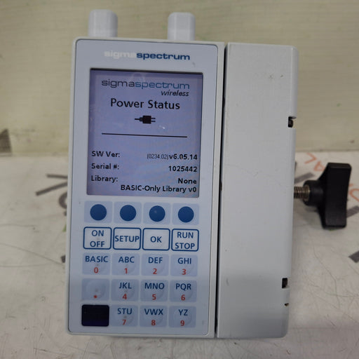 Baxter Baxter Sigma Spectrum 6.05.14 with A/B/G/N Battery Infusion Pump Infusion Pump reLink Medical