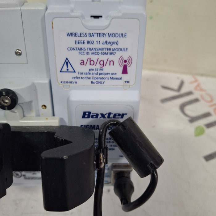 Baxter Baxter Sigma Spectrum 6.05.14 with A/B/G/N Battery Infusion Pump Infusion Pump reLink Medical