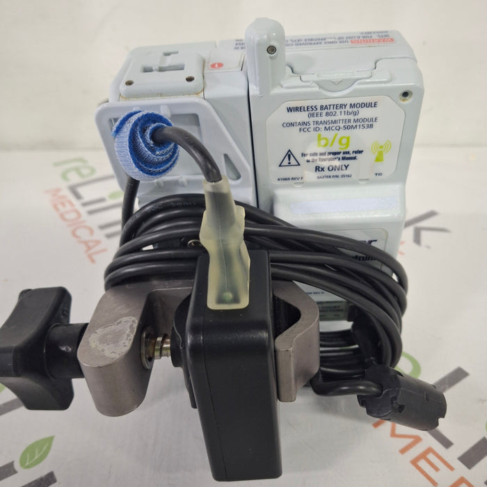 Baxter Baxter Sigma Spectrum 8.01.00 with B/G Battery Infusion Pump Infusion Pump reLink Medical