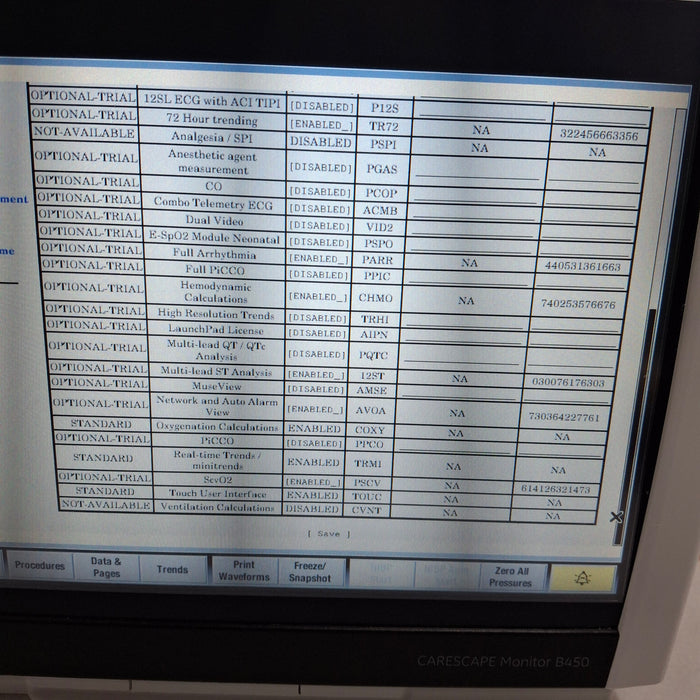 GE Healthcare GE Healthcare Carescape B450 Post Anesthesia Care Patient Monitor Patient Monitors reLink Medical