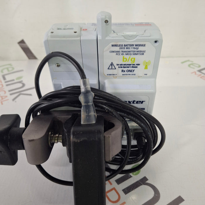 Baxter Baxter Sigma Spectrum 8.01.00 with B/G Battery Infusion Pump Infusion Pump reLink Medical