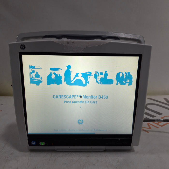 GE Healthcare GE Healthcare Carescape B450 Post Anesthesia Care Patient Monitor Patient Monitors reLink Medical