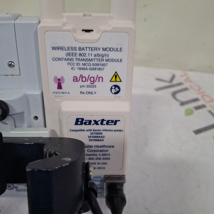 Baxter Baxter Sigma Spectrum 6.05.14 with A/B/G/N Battery Infusion Pump Infusion Pump reLink Medical
