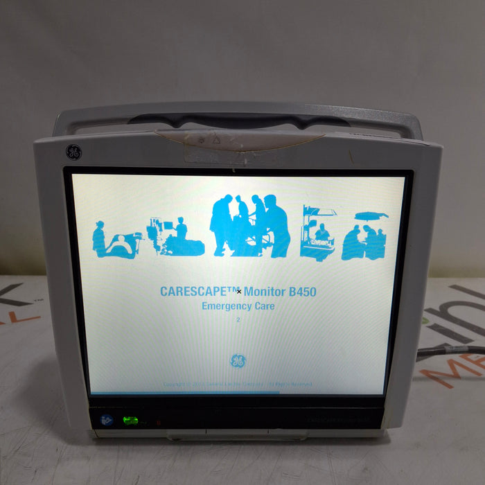 GE Healthcare GE Healthcare Carescape B450 Emergency Care Patient Monitor Patient Monitors reLink Medical