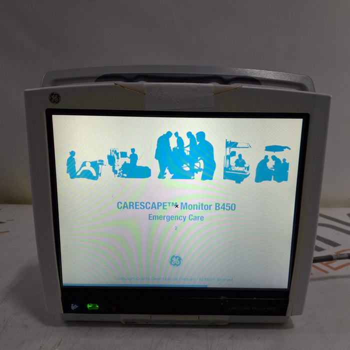 GE Healthcare GE Healthcare Carescape B450 Emergency Care Patient Monitor Patient Monitors reLink Medical