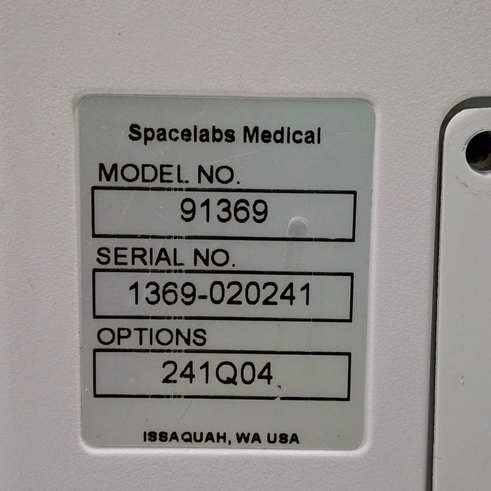 Spacelabs Healthcare Ultraview SL 91369 Monitor