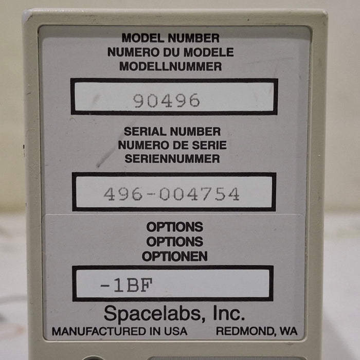 Spacelabs Healthcare 90496 Multiparameter Module