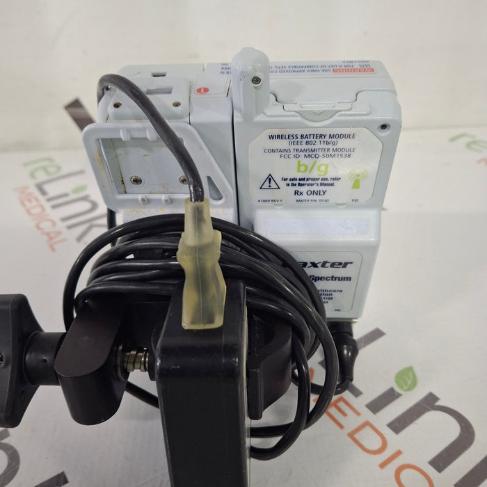 Baxter Baxter Sigma Spectrum 8.01.00 with B/G Battery Infusion Pump Infusion Pump reLink Medical