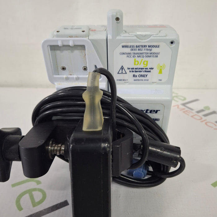 Baxter Baxter Sigma Spectrum 8.01.00 with B/G Battery Infusion Pump Infusion Pump reLink Medical