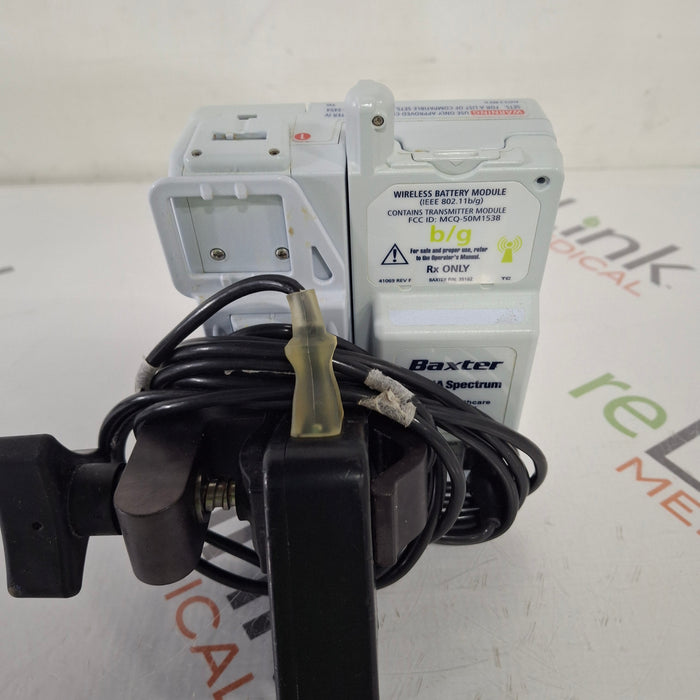 Baxter Baxter Sigma Spectrum 8.01.00 with B/G Battery Infusion Pump Infusion Pump reLink Medical