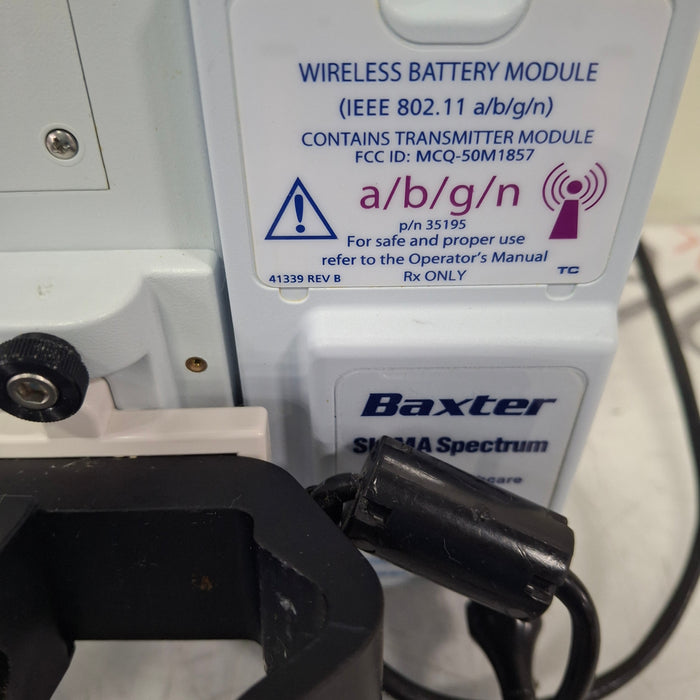 Baxter Baxter Sigma Spectrum 6.05.14 with A/B/G/N Battery Infusion Pump Infusion Pump reLink Medical