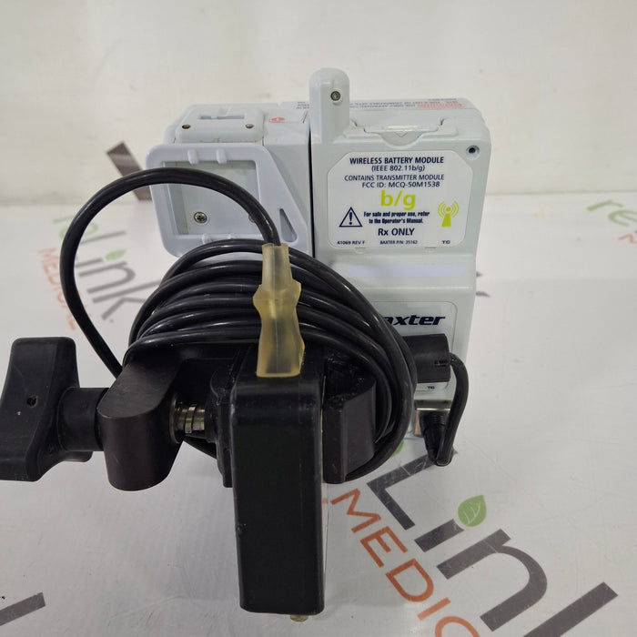 Baxter Baxter Sigma Spectrum 8.01.00 with B/G Battery Infusion Pump Infusion Pump reLink Medical