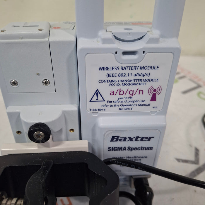 Baxter Baxter Sigma Spectrum 6.05.14 with A/B/G/N Battery Infusion Pump Infusion Pump reLink Medical