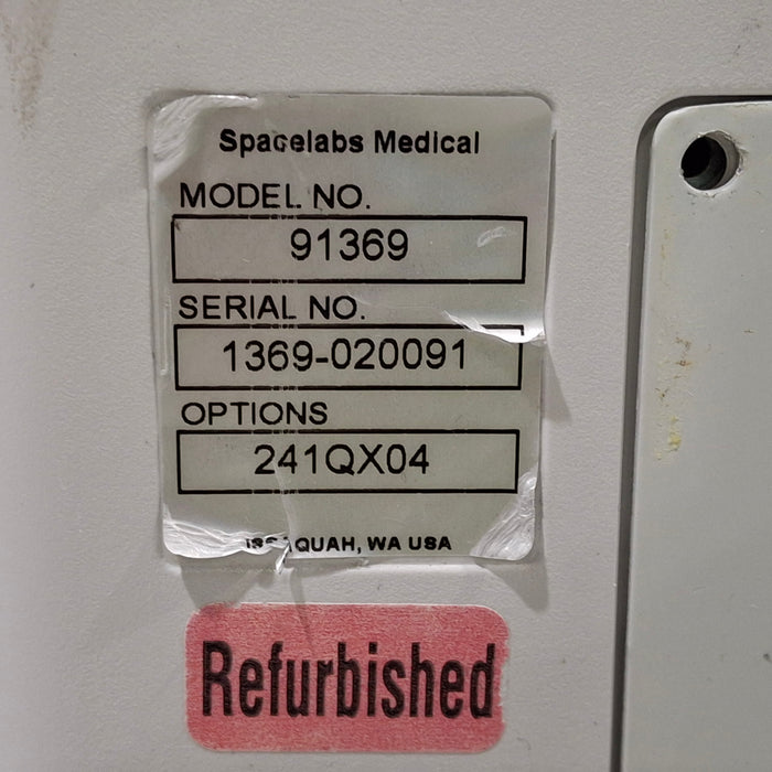 Spacelabs Healthcare Ultraview SL 91369 Monitor