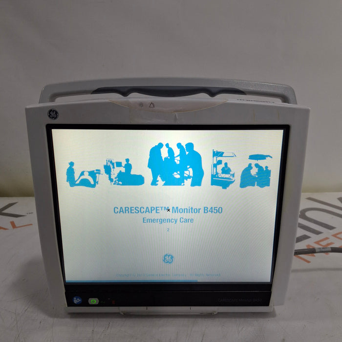 GE Healthcare GE Healthcare Carescape B450 Emergency Care Patient Monitor Patient Monitors reLink Medical