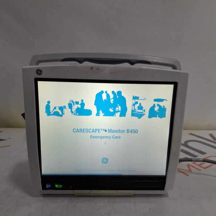 GE Healthcare GE Healthcare Carescape B450 Emergency Care Patient Monitor Patient Monitors reLink Medical