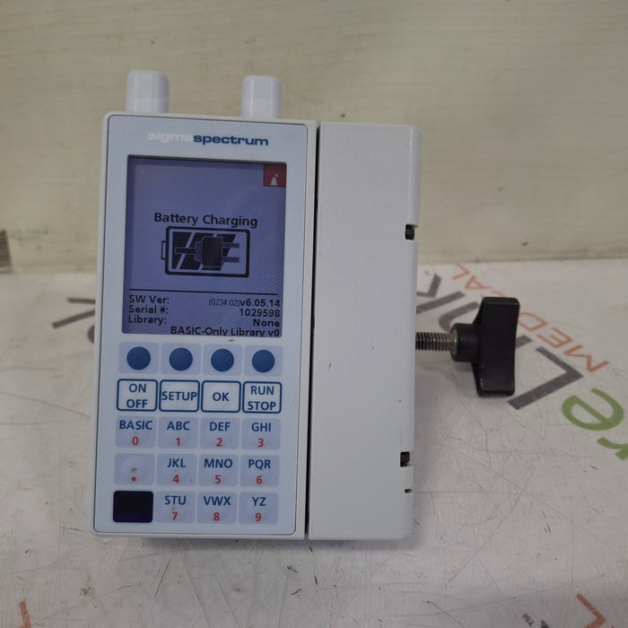 Baxter Baxter Sigma Spectrum 6.05.14 with A/B/G/N Battery Infusion Pump Infusion Pump reLink Medical