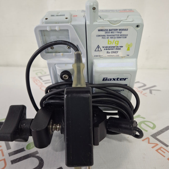 Baxter Baxter Sigma Spectrum 8.01.00 with B/G Battery Infusion Pump Infusion Pump reLink Medical