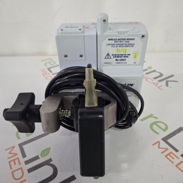 Baxter Baxter Sigma Spectrum 8.01.00 with B/G Battery Infusion Pump Infusion Pump reLink Medical