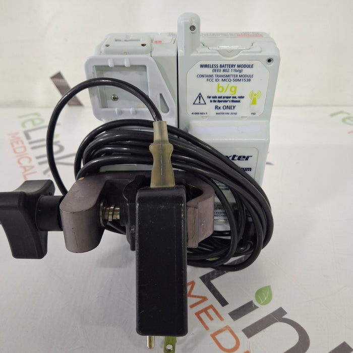 Baxter Baxter Sigma Spectrum 8.01.00 with B/G Battery Infusion Pump Infusion Pump reLink Medical