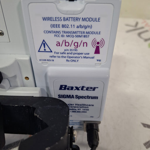 Baxter Baxter Sigma Spectrum 6.05.14 with A/B/G/N Battery Infusion Pump Infusion Pump reLink Medical
