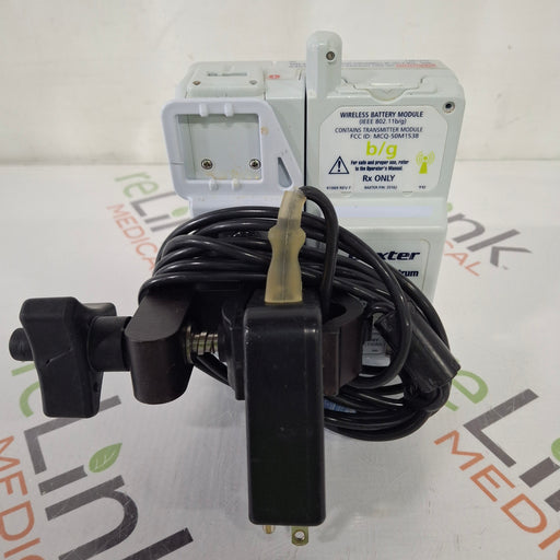 Baxter Baxter Sigma Spectrum 8.01.00 with B/G Battery Infusion Pump Infusion Pump reLink Medical