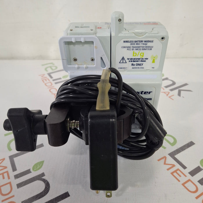 Baxter Baxter Sigma Spectrum 8.01.00 with B/G Battery Infusion Pump Infusion Pump reLink Medical